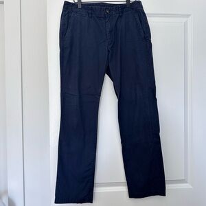 Bonobos (32/30) Slim Fit Chinos in Dark Navy Blue Color- Versatile Pants